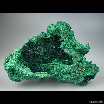 Малахит плисовый. Конго. 210*140*120мм.