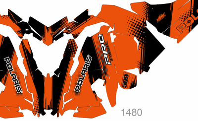 Наклейки на снегоход Polaris Axys Pro RMK
