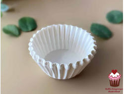 Капсулы бумажные для конфет белые d2,5см, 40-50 шт