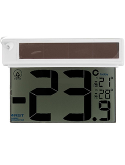 Оконный цифровой термометр на солнечной батарее RST 01377