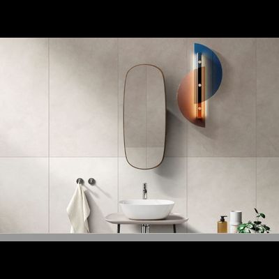 MICROCEMENT, керамогранит, 60x60 см, Кремовый, Матовый (8 мм), K947914R