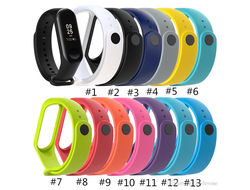 Силиконовый ремешок для Xiaomi Mi Band 3