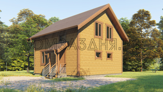 Коттедж 7,6х7,6