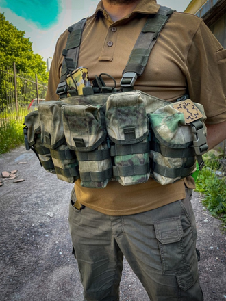 Жилет разгрузочный Sturmer Chest Rig Guardian, A-Tacs FG (нет в наличии)