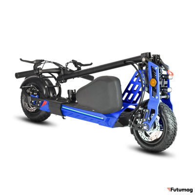Электросамокат WHITE SIBERIA TAIGA 3 1000W BLUEBERRY (синий)
