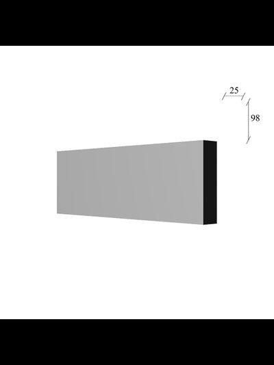 молдинг МЛ-55 гипсовый для стены