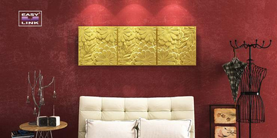 Гипсовая панель FLORA артикул M-0042