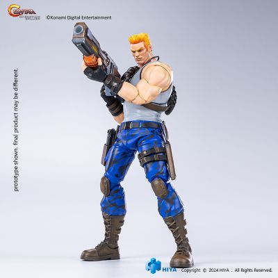 ПРЕДЗАКАЗ - Билл Райзер (серия Contra) - Коллекционная фигурка 1/12 SCALE Contra Bill Rizer (EBC0319) - HIYA Toys ?ЦЕНА: 6600 РУБ.?