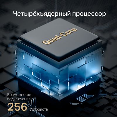 Wi-Fi роутер Mercusys MR90X (AX6000) Черный