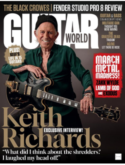 Guitar World Magazine May 2026 Keith Richards Cover, Иностранные журналы в Москве, Intpresssshop