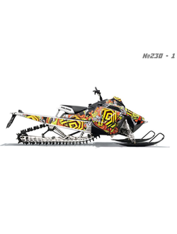 Наклейки на снегоход Polaris PRO RMK 2011-2015