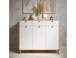 Комод Велламо ВО-05 блэквуд ячменный/бланж