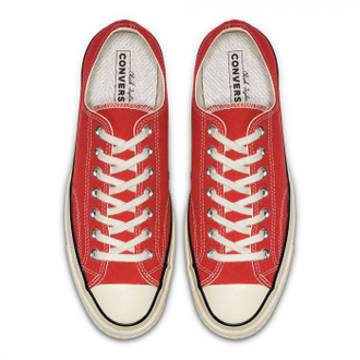 Кеды Converse Chuck 70 Vintage Canvas Low-Top красные