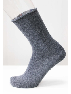 Носки шерстяные  мужские с мягкой резинкой Н011-03 серый