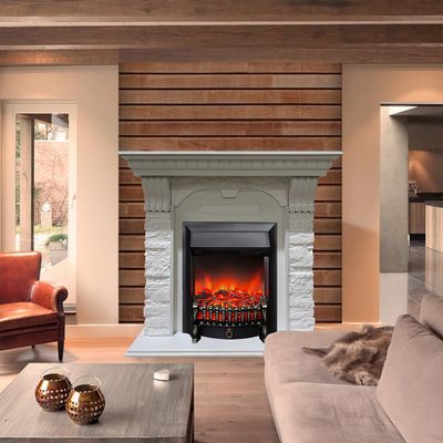 Электрокамин Дублин WT M2 с очагом Fobos