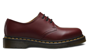 Полуботинки Dr. Martens 1461 Cherry Red Smooth бордовые