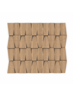 лепнина 3D-деревянная стена 2