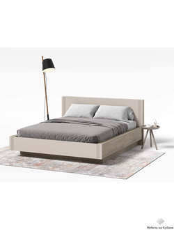 Одетта кровать 1,6х2,0 КР1 Дуб Эндгрей / Меланж