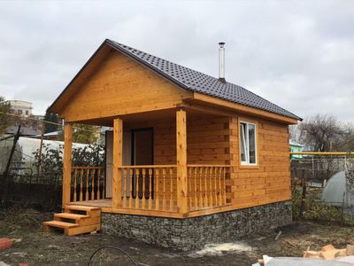 Б-05 ГАБАРИТНЫЕ РАЗМЕРЫ: (6Х4М) 1 ЭТАЖ, ОБЩАЯ ПЛОЩАДЬ: 24М²