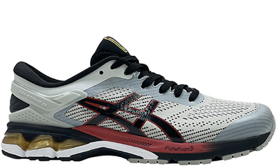 Asics Gel Kayano 26 Grey Bordo Black