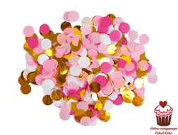 Конфетти «Розовый рассвет», 20 г, d=1,1 см