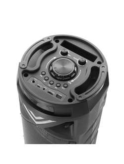 Портативная колонка FUMIKO TOWER с подсветкой и микрофоном BLACK