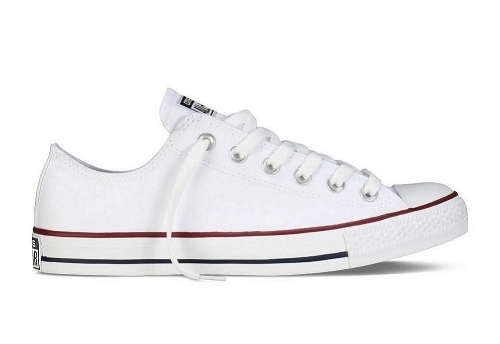 Converse low 2025 top optical white