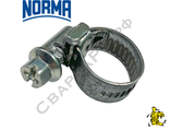 Хомут NORMA TORRO для зажима рукава резинового ф10-16мм/9мм оцинкованный