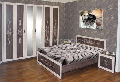 Тумба прикроватная Рио с фотопечатью