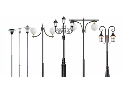 Опоры декоративные парковые