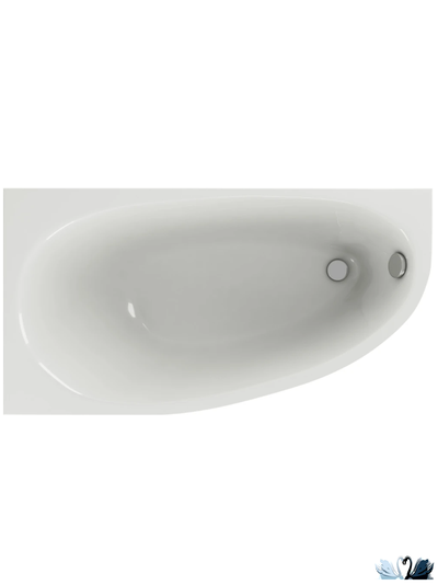 Акриловая ванна Aquatek Дива DIV150-0000001 150x90, асимметричная, левая купить в магазине Marysя