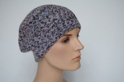 Разноцветный берет весна - осень Италия Вицио