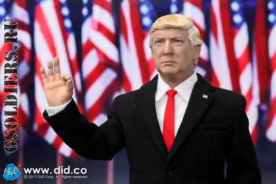 Дональд Трамп  - Коллекционная фигурка 1/6 Donald Trump (AP002) - DID
