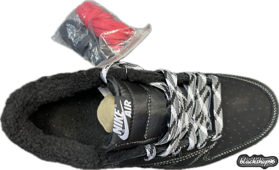 NIKE AIR JORDAN 1 WNITER x TRAVIS SCOTT BLACK PHANTOM (40-45)