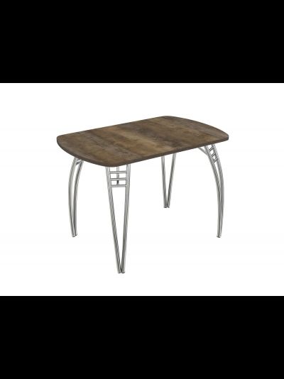 Стол кухонный "Пластиковый", подстолье паук разные цвета