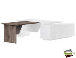 Брифинг 1350х850х750 B-832_Дуб Веллингтон табак/Кубанит серый