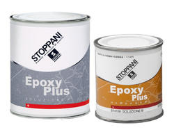 Грунт STOPPANI «EPOXY PLUS, Sol.A+B» двухкомпонентный для любых материалов ВЫШЕ и НИЖЕ ВАТЕРЛИНИИ (БЕЛЫЙ/СЕРЫЙ 0.75, 4, 25.4 ЛИТРА)