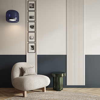 Декоративная панель U.6.59.106  Прямоугольный меандр 200 см