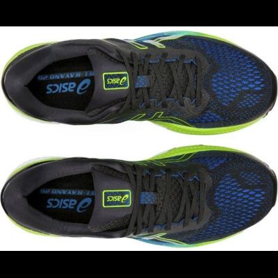 Asics Gel Kayano 26 Черные с зеленым