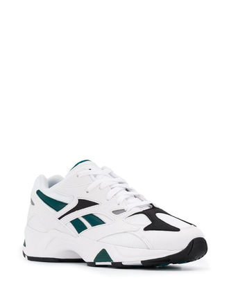 Кроссовки Reebok Aztrek 96 белые с зеленым