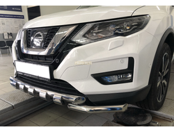 Защита переднего бампера G  d60/60 для Nissan X-trail T32 (2018-)