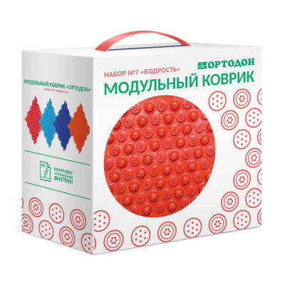 Модульный коврик ОРТОДОН, набор №7 «Бодрость»