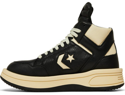 Converse x Rick Owens Turbodrk Black Cloud Cream