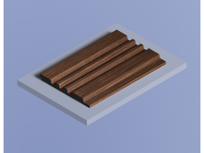 Декоративная панель HIWOOD LV121 BR396