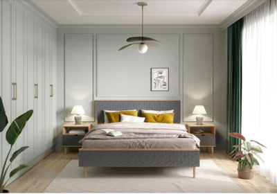 Спальня Денвер дуб вотан/графит