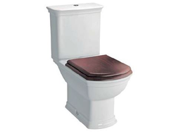 Комплект унитаза VitrA Serenada с деревянным сиденьем, с механизмом смыва Geberit, 9722B003-7204