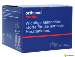 Витамины Orthomol Cardio / Ортомол Кардио 30 дней (порошок/таблетки/капсулы)