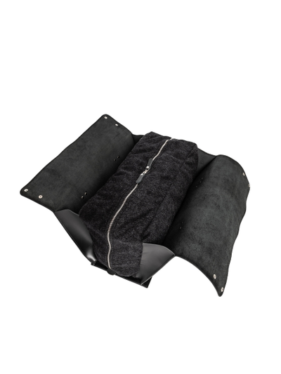 Кожаная дорожная сумка Gavardo Premium black (арт. 
4043-51)