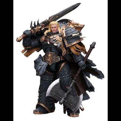 Леман Русс, примарх Космических Волков (Warhammer Horus Heresy) - КОЛЛЕКЦИОННАЯ ФИГУРКА 1/18 Space Wolves Leman Russ Primarch of the VIth Legion (JT6137) - JOYTOY
