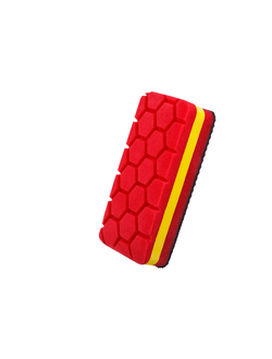 FlexiPads - красный двухсторонний аппликатор очищающий / финишный с жесткой серцевиной